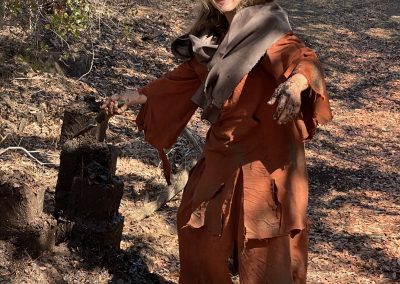 Roxane Langard as Peasant Woman for Monty Python Parody